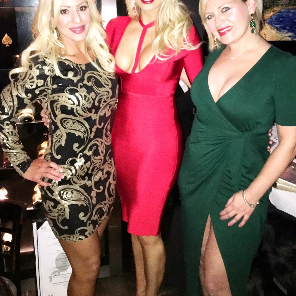 Red dress for local Dallas designer. Size small.